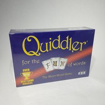 Quiddler Word Card Game by SET Enterprises The SHORT Word Game Factory Sealed - $14.95