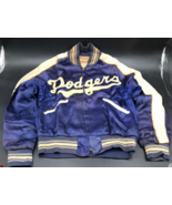 1950&#39;s Davega Brooklyn Dodgers #1 Pee Wee Reese Childs Sz 36 Blue Satin ... - £628.28 GBP