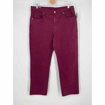 NWT Gap &#39;90s Loose Mid Rise Plum Jeans Sz 32/14R Purple Stretch Cotton - £13.04 GBP