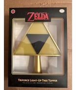 Triforce Zelda Light-Up Tree Topper 9&quot; New - £17.02 GBP