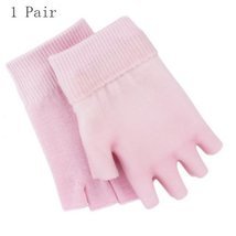 Generic Moisturizing Spa Gloves Half Finger Touch Screen Gloves Gel Line... - £11.80 GBP