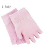 Generic Moisturizing Spa Gloves Half Finger Touch Screen Gloves Gel Line with Es - £11.78 GBP