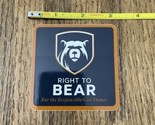 Auto Decal Sticker Right To Bear - $8.79