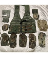 USGI SDS Zippered FLC VEST WOODLAND NEW/USED - €106,08 EUR