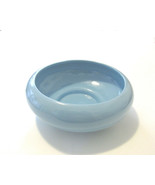 Vintage Frankoma Pottery Light Blue Rolled Edge Bowl Large Size - £9.74 GBP