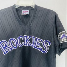 Colorado Rockies Authentic Diamond Collection Mlb Baseball Pullover Jersey Large - £32.21 GBP