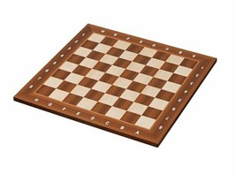 High quality standard tournament size Wood chess board Bonn 50 mm - 2 inch - £69.38 GBP