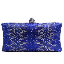 Newest Green Crystal Clutch Evening Clutch Bags for Womens Party Wedding Bridal  - £98.89 GBP