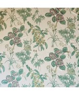 Maharam Floral Country Garden Upholstery Fabric 55&quot; Wide Vintage 1990&#39;s - $28.50