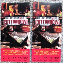 January 1, 1999 Cotton Bowl Program - Texas Longhorns Vs. Mississippi State - £17.61 GBP