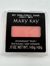 Mary Kay Chromafusion Blush ~ 120417 ~ HOT CORAL  .17oz. - €6,01 EUR
