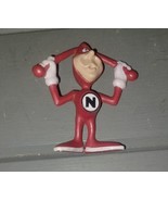 Vintage Dominos Pizza Figure AVOID THE NOID PVC Red And White 1987 - £6.31 GBP