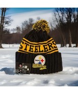 Pittsburgh Steelers Beanie hat Adult Fits All - $21.78