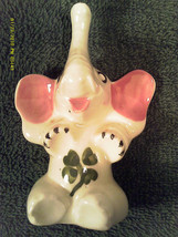 (M7) 4&quot; Tall Porcelain Baby Elephant Figurine - £3.19 GBP