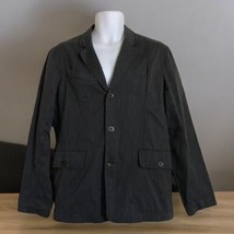 Kane &amp; unke charcoal Gray sport coat Men’s Size M Medium - $39.59