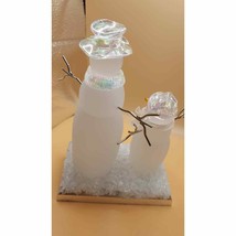 7&quot; Snowman with Friend Mantle Hanger Weighs 2 Pounds - £22.22 GBP