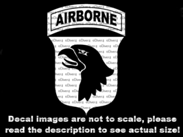 US Army 101st Airborne Division &quot;Screaming Eagles&quot; Decal US Made US Seller - £5.26 GBP+