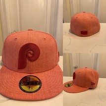 Philadelphia Phillies New Era fitted cap size 7 1/4 - £23.73 GBP