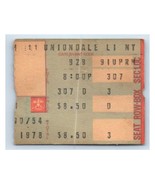 Neil Young Crazy Horse Concert Ticket Stub September 29 1978 Uniondale N... - £42.82 GBP
