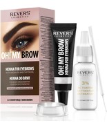 REVERS Cosmetics HENNA FOR EYEBROWS OH ! MY BROW 3.0 DARK BROWN with arg... - $7.10 CAD