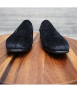 Robert David Shoe Mens 7M Black Calypso Embossed Slip On Damask Loafers - £31.13 GBP