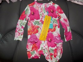 Posh P EAN Ut Maui Long Sleeve Footie Size 6/9 Months New - £102.11 GBP