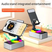 Mobile Phone Holder Foldable Adjustable Phone Holder  Stand Bluetooth Sp... - $24.99