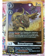 SUNARIZAMON -  HOLO PROMO - P-033 - POWER UP PACK - NEAR MINT - DIGIMON - $34.65