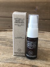 YOUTH To The PEOPLE Peptides + C Energy Eye Concentrate Travel 3ml .10 o... - $14.93