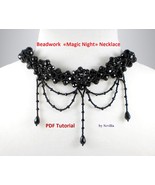 Tutorial  beaded Necklace,Beading Tutorial, Beadwork Tutorial, DIY, PDF ... - $8.13 CAD