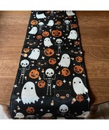 Halloween Table Runner Decorative Cloth Pumpkin Decoration Ghost Holiday... - £22.77 GBP