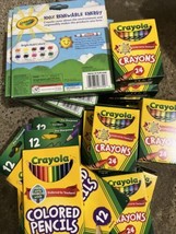 (26) Crayola Crayons , Markers, Colored Pencils, Kids Craft Teacher Student Bulk - £41.56 GBP