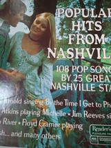 VINTAGE Readers Digest Popular Hits From Nashville Vinyl Record Collection 1972 - £11.70 GBP
