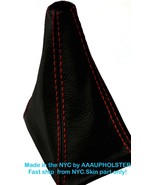 Manual Stick Shifter PVC Leather Shift Boot Red Stitch For 03-09 Honda S... - $227.74 MXN