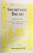 Shortnin&#39; Bread Traditional  Sheet Music Shawnee Press Gallina 2-Part E0611 - £4.74 GBP