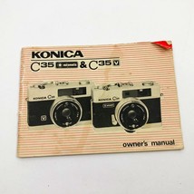 KONICA C35 INSTRUCTION BOOK Great Condition - $12.86