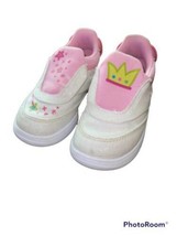 Toddler Shoes Reebok Peppa Pig Size 8 White Pink Wings Running Shoes Run... - $19.77