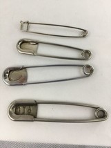 Vintage Large  Safety Pins Horse Blanket Laundry Military Use 4 7/8”,  a... - $18.23