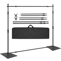 VEVOR Pipe and Drape Kit Heavy Duty Backdrop Stand Carbon Steel Base 10x... - £83.22 GBP