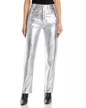 AGOLDE &#39;90s Metallic Pinch Waist High Rise Pants Size 26 - $128.69