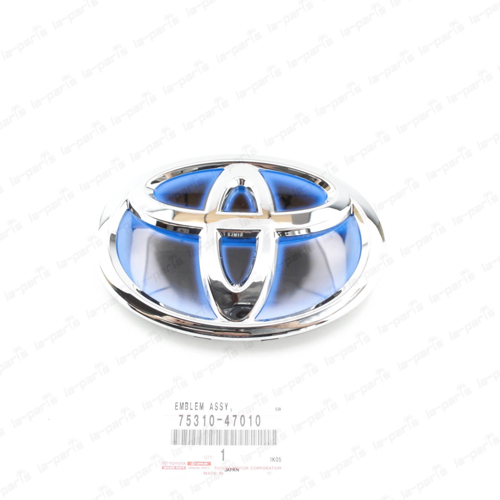 NEW GENUINE TOYOTA  HYBRID FRONT RADIATOR GRILLE EMBLEM BADGE 75310-47010 - $35.56