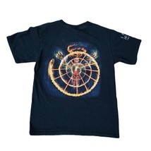 Vintage TOOL Los Angeles Band T-Shirt Black Flame Spiral Anvil Size S Small - £31.54 GBP