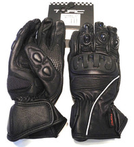 TORC Wilshire TPU Dual Molded Armor Reinforced Soft Leather Motorcycle Gloves - £24.31 GBP
