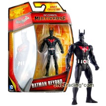 Year 2014 Dc Comics Multiverse Batman Arkham City 4&quot; Figure Batman Beyond CDW51 - £27.96 GBP