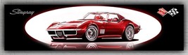 Chevrolet Corvette Wall Decor Indoor Outdoor Banner 2x8ft Best Fan Flag ... - $18.00