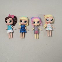 BOXY Girls Mini Dolls With Removable Dresses Jay@Play Lot Of 4 Figures - £11.70 GBP