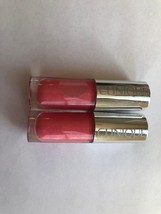 2 X CLINIQUE  Pop Splash Lip Gloss + Hydration ~ 12 ROSEWATER ~ NO BOX - $14.99