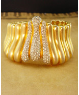 Fabulous Les Bernard wide Vintage bracelet - Vintage Cleopatra cuff - hi... - £259.79 GBP