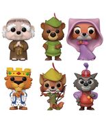 NEW/MINT Funko Pop! Disney: Robin Hood Complete Set of 6 ~ FAST FREE SHIPPING! - £71.31 GBP
