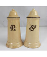 Vintage Pfaltzgraff Village Collection Crackled Stoneware Salt &amp; Pepper ... - €10,93 EUR